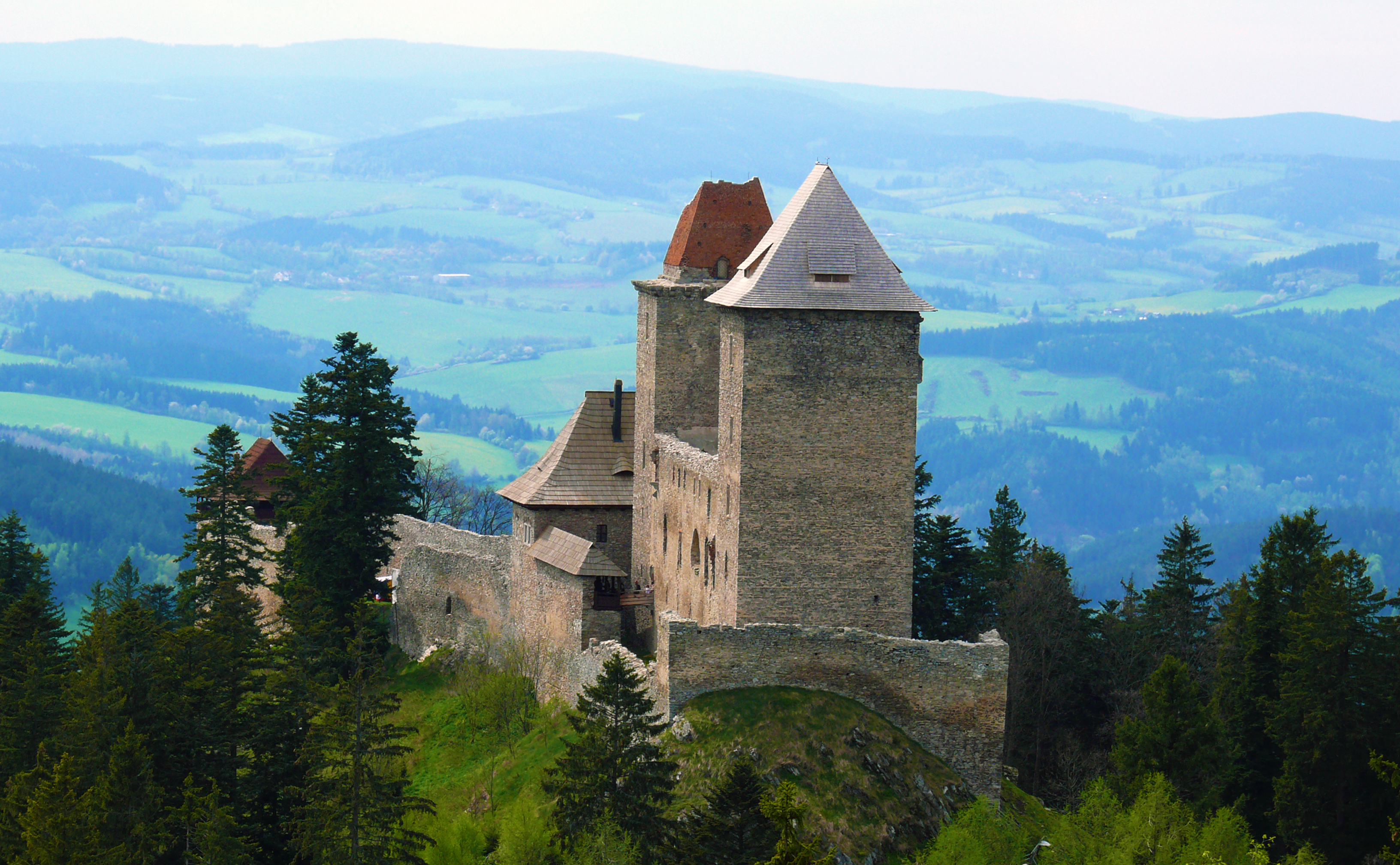 Obrázek hradu Kašperk